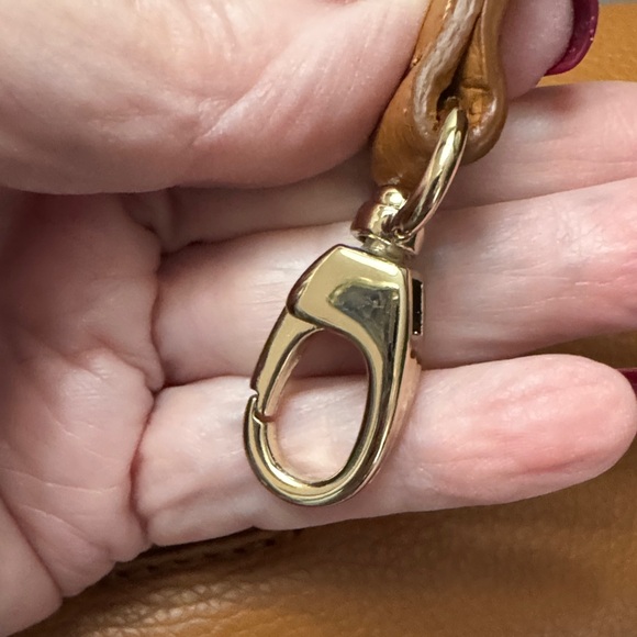 M. Gemi Tan Leather Francesca Convertible Crossbody NWOT - Picture 9 of 15